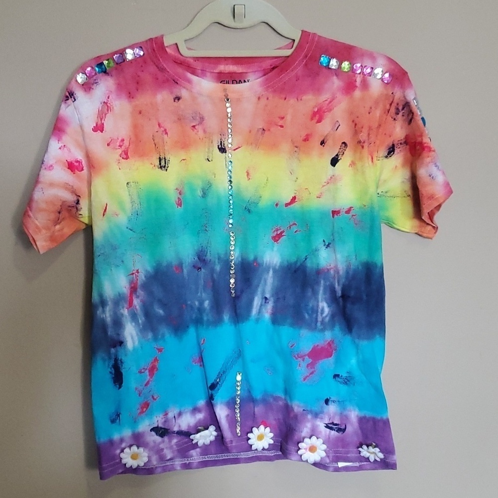 Gildan tie die tshirt size medium